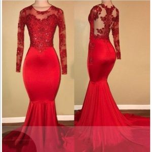 Mermaid Prom Dress